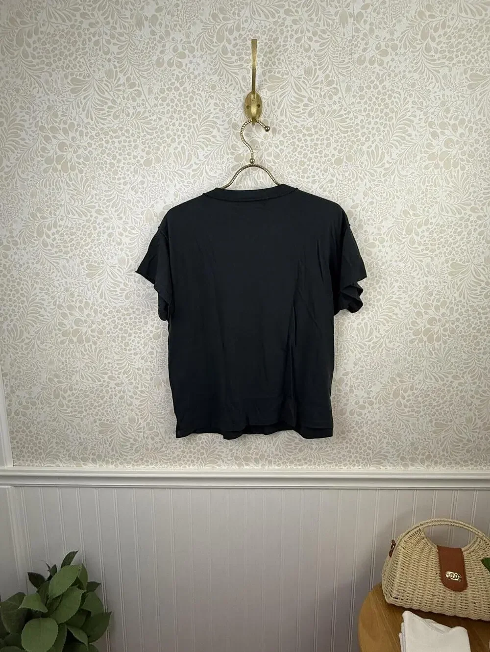 Daydreamer Vintage Black Police Reverse Girlfriend Band Tee - Size - Medium - Picture 6 of 7
